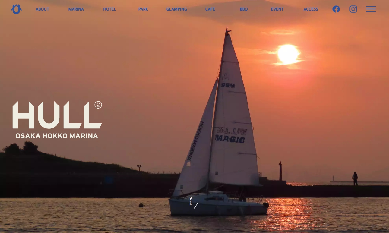 大阪北港マリーナ　ＨＵＬＬ